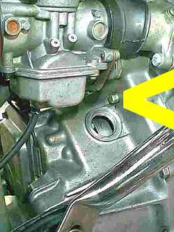 zum Vergrern klicken  Kettenspannerschraube CX500