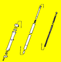 Gabel-Service CX500 CX500C CX500 Euro