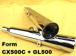 Zum vergr��ern klicken Endt�pfe CX500C und GL500