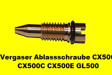 Zum Vergr��ern klicken  Vergaserablassschraube CX500 bis GL650