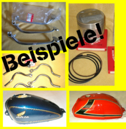 HONDA-Neuteile fr CX500 CX500C CX500E und  GL500
