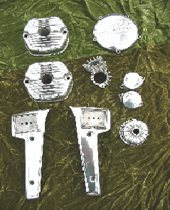 Zum vergr��ern klicken  CX500 Polierte Teile