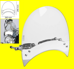 Zum vergrern klicken  CX500 Chopperscheibe Roadster